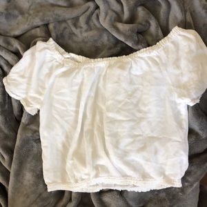 off the shoulder top